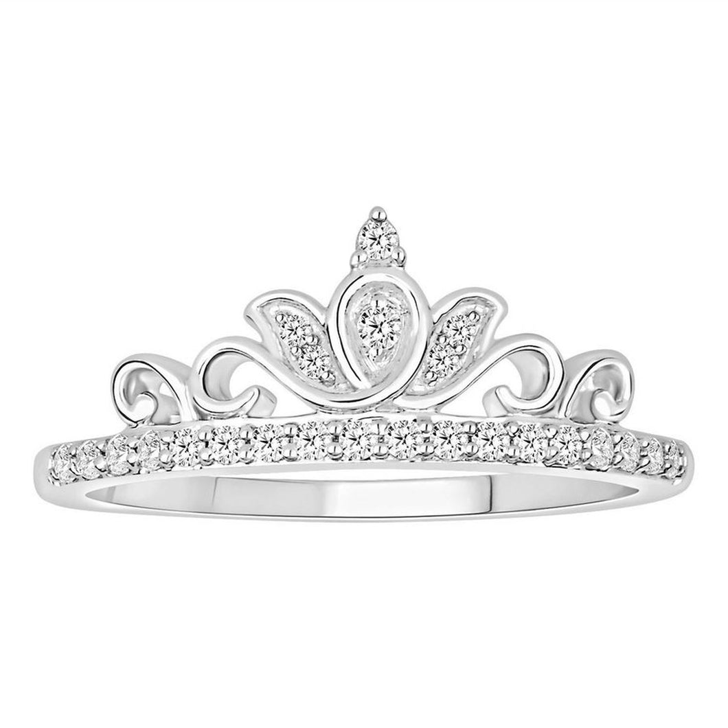 Princess Tiara Crown Ring